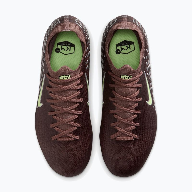 Buty piłkarskie dziecięce Nike Mercurial Vapor 16 Pro "Kylian Mbappé" Jr FG plum eclipse/metallic silver 4