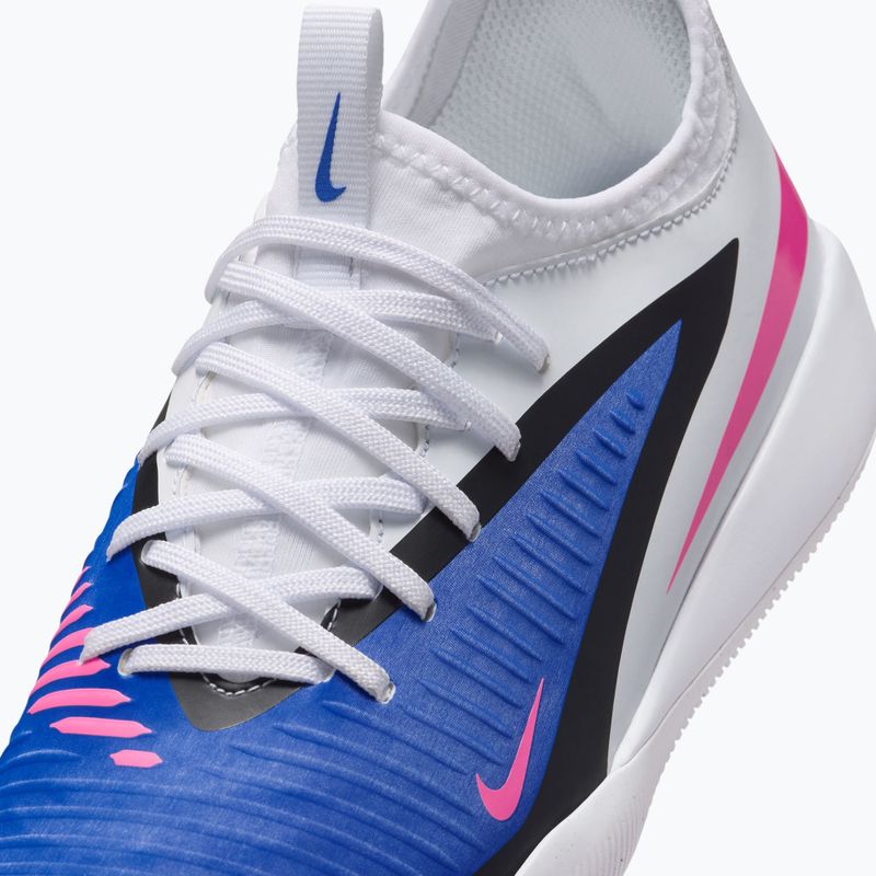 Buty piłkarskie dziecięce Nike Jr. Phantom 6 Low Academy IN racer blue/white/pink blast 9