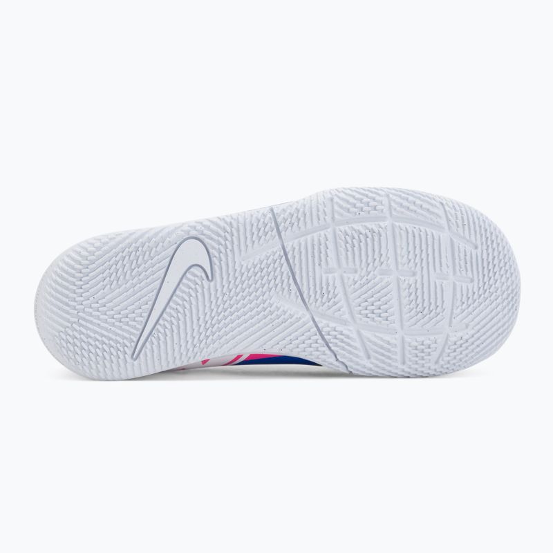 Buty piłkarskie dziecięce Nike Jr. Mercurial Vapor 16 Club IC racer blue/white 4