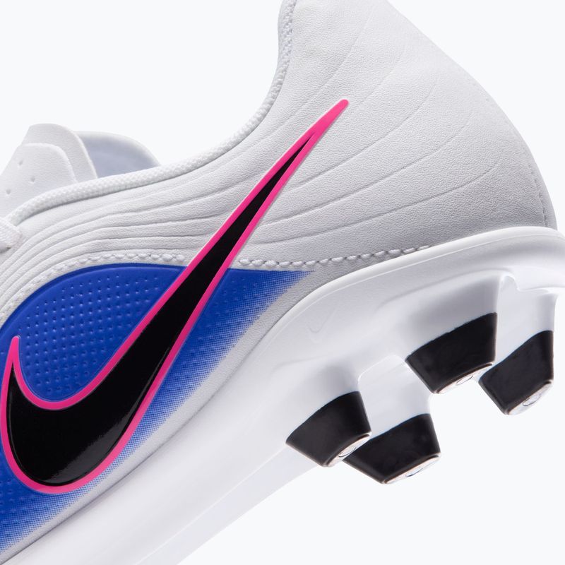 Buty piłkarskie dziecięce Nike Tiempo Maestro Club Jr FG/MG white/racer blue/pink blast/black 10