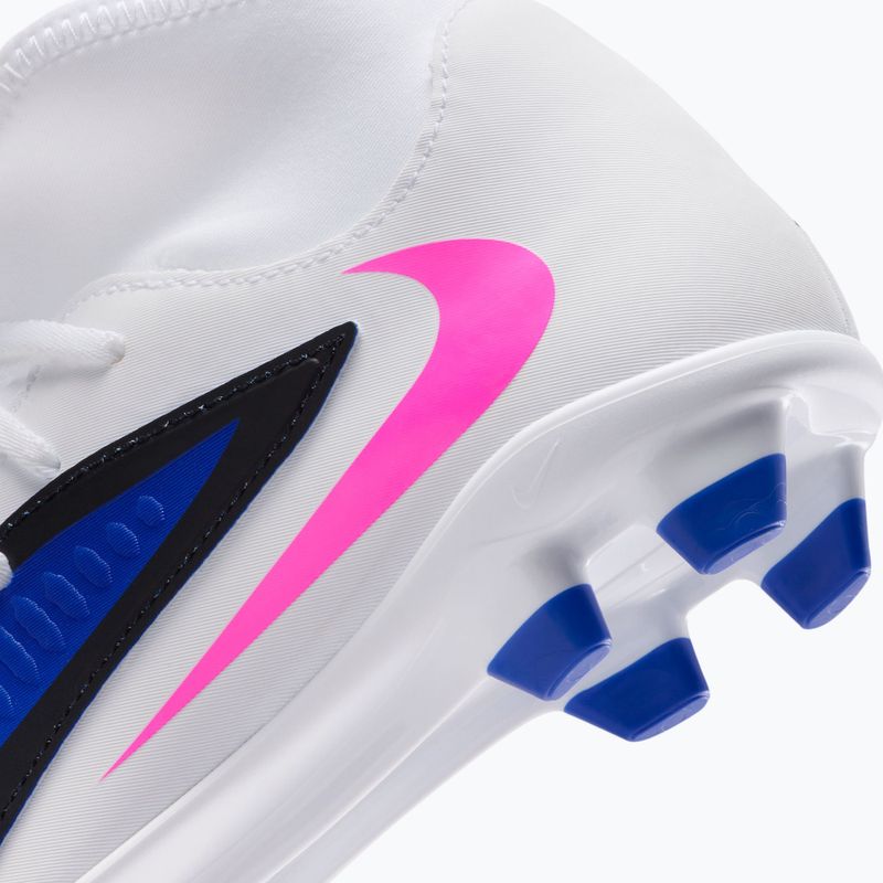 Buty piłkarskie dziecięce Nike Phantom 6 High Club FG/MG racer blue/white/pink blast 11