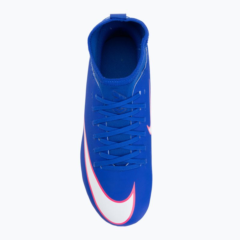 Buty piłkarskie dziecięce Nike Mercurial Superfly 10 Club FG/MG racer blue/white 5