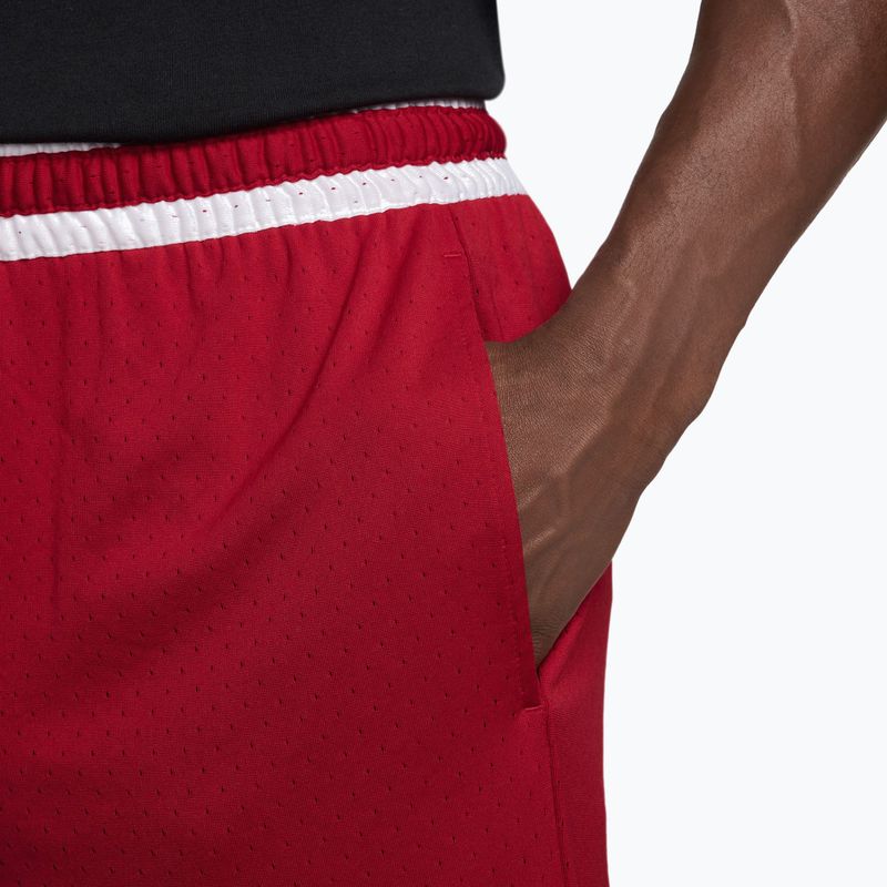 Spodenki koszykarskie męskie  Jordan Sport Dri-FIT 9" Diamond gym red/white/gym red 4