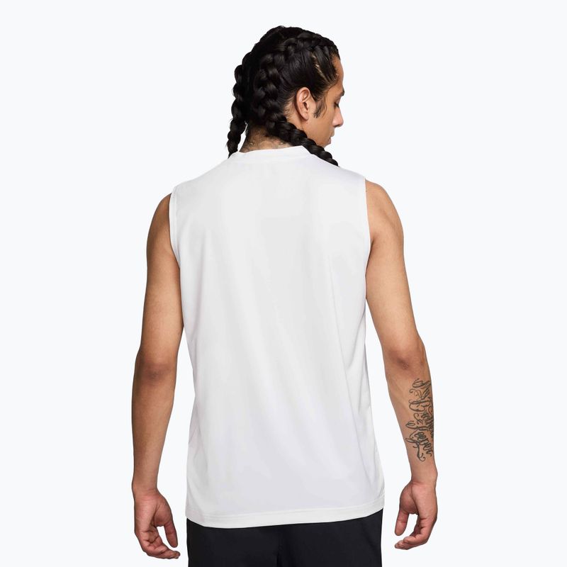 Koszulka koszykarska męska  Jordan Sport Essential hite 2