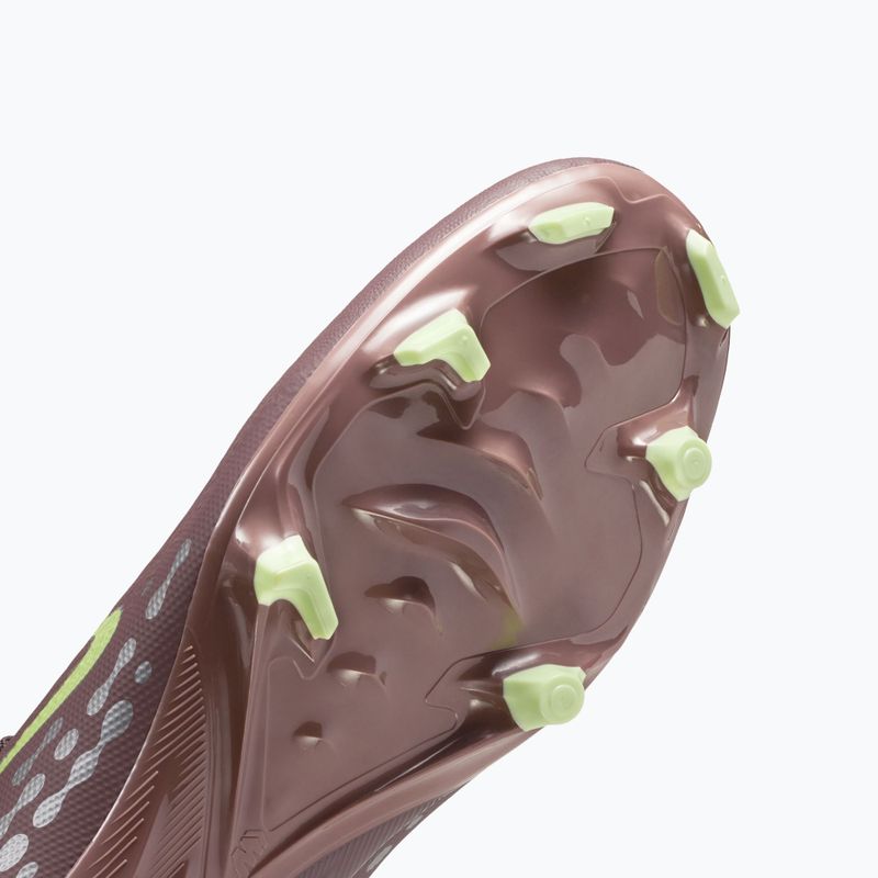 Buty piłkarskie męskie Nike Mercurial Superfly 10 Academy Kylian Mbappe FG/MG plum eclipse/metallic silver 5