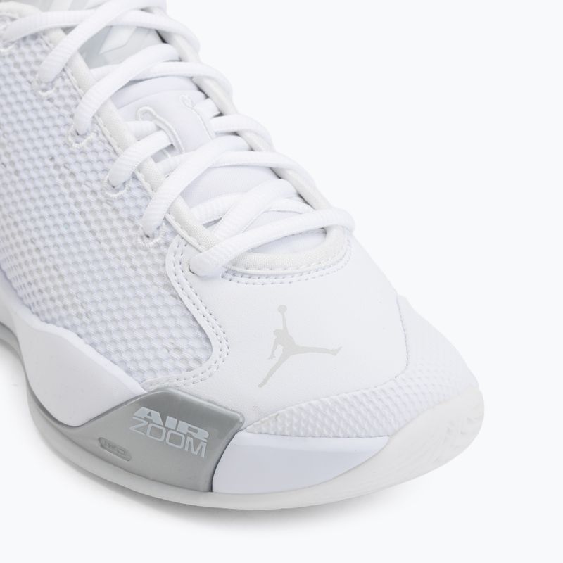 Buty do koszykówki męskie Jordan Luka 77 white/metallic silver/photon dust 7