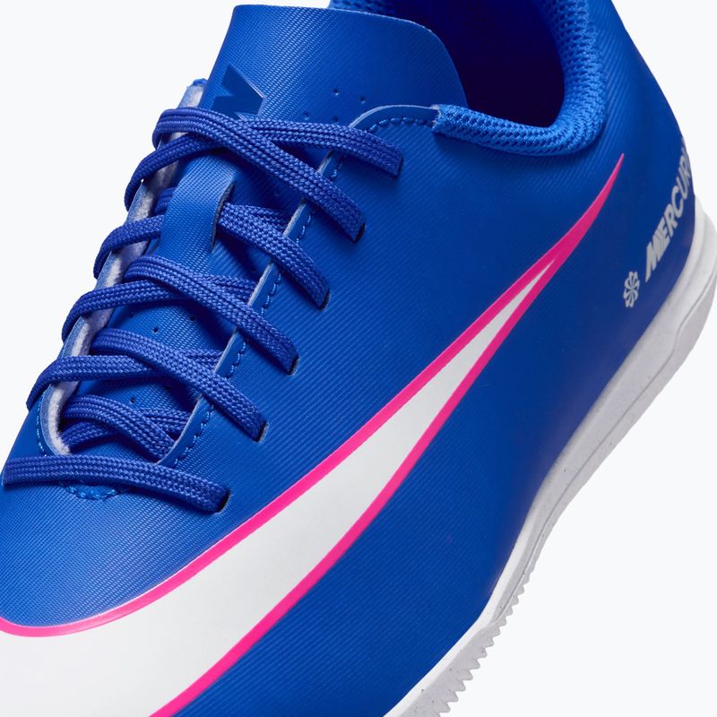 Buty piłkarskie dziecięce Nike Mercurial Vapor 16 Club IC racer blue/white 9