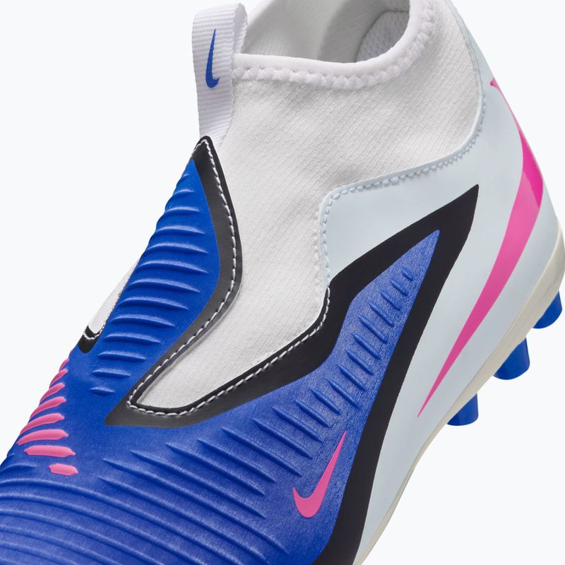 Buty piłkarskie dziecięce Nike Jr. Phantom 6 High Academy FG/MG racer blue/white/pink blast 8