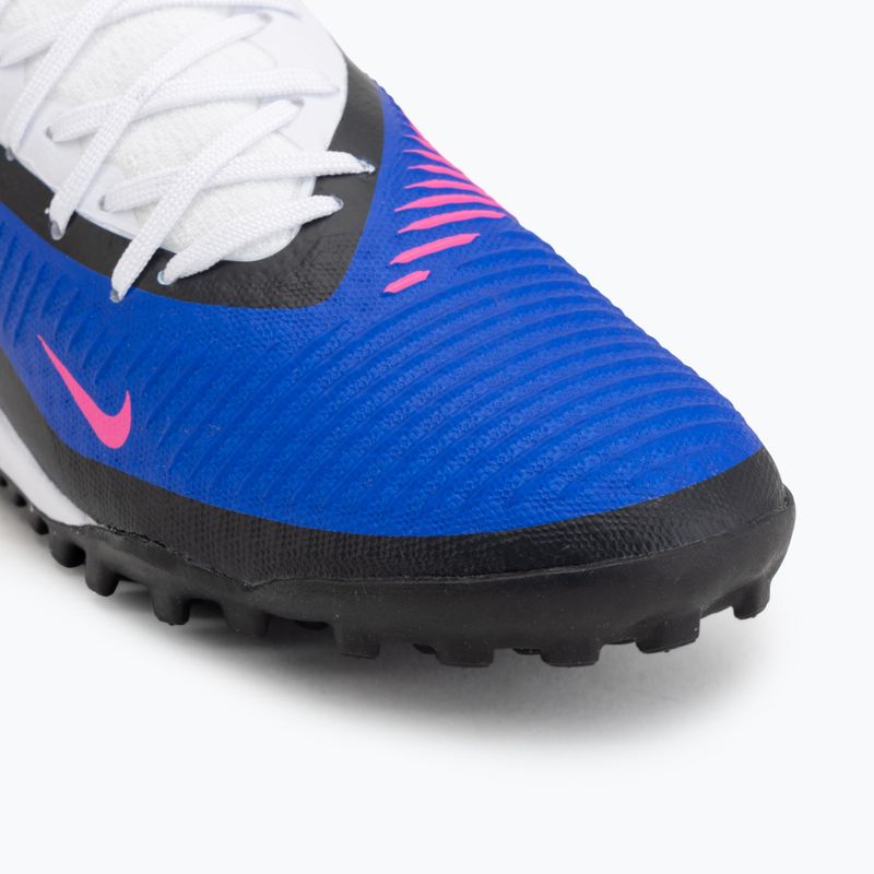 Buty piłkarskie męskie Nike Phantom 6 High Academy TF racer blue/white/pink blast 7
