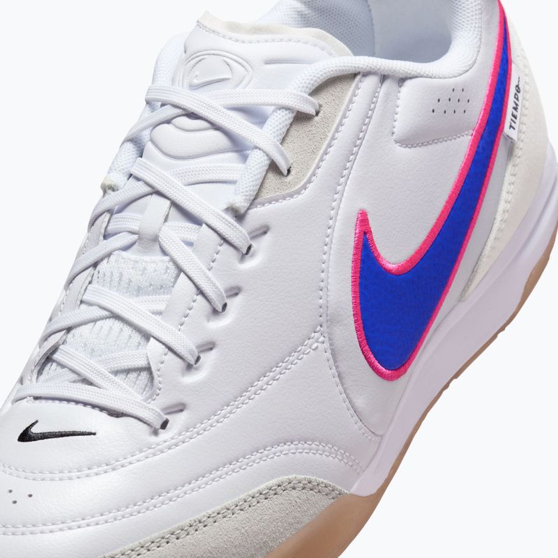 Buty piłkarskie męskie Nike Streetgato white/pink blast/racer blue 8