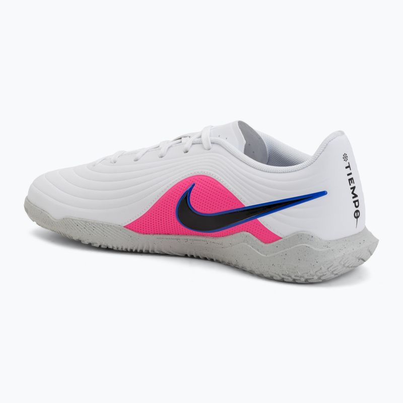 Buty piłkarskie męskie Nike Tiempo Maestro Club IC white/racer blue/pink blast/black 3