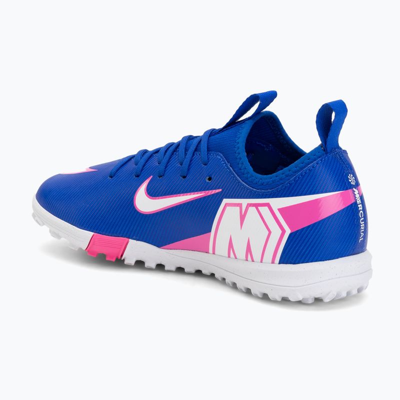 Buty piłkarskie dziecięce Nike Mercurial Vapor 16 Academy TF racer blue/white 3