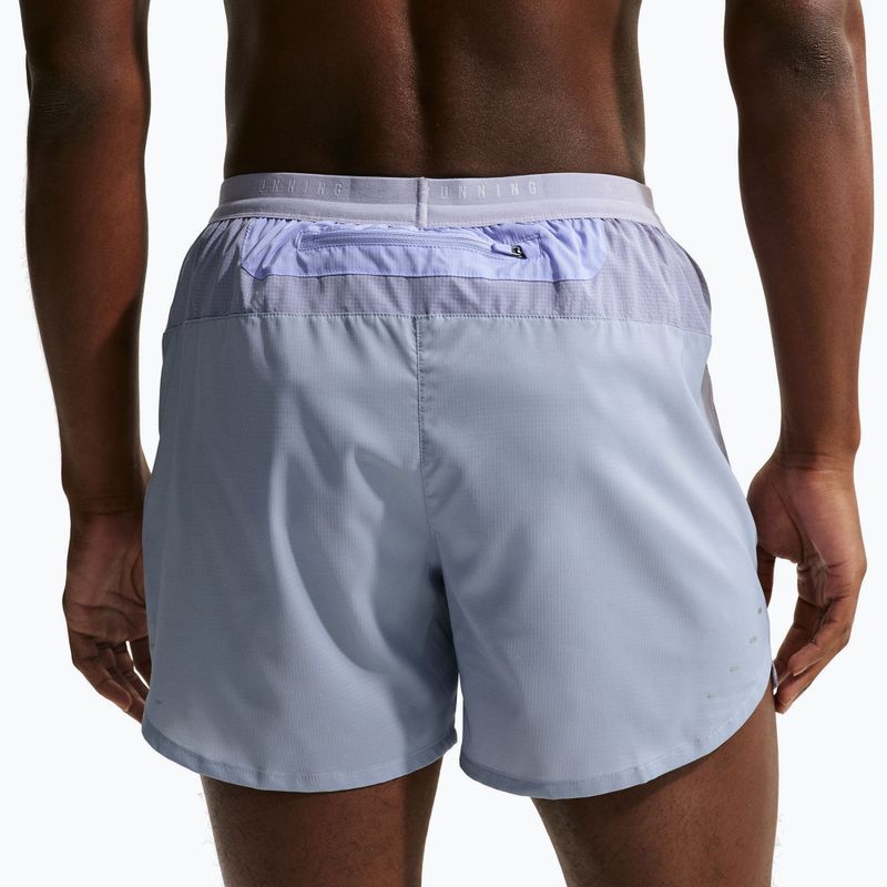 Spodenki męskie Nike Stride Dri-Fit Brief-Lined 5" iron purple/indigo haze 3
