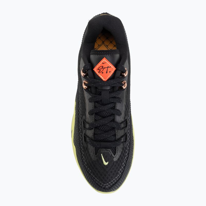 Buty do koszykówki męskie Nike Street Flare black/light lemon twist/desert dust/black 5
