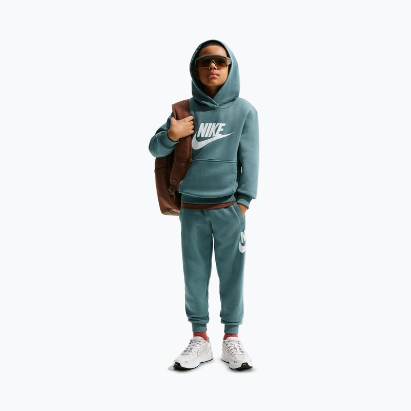 Bluza dziecięca Nike Club Fleece Hoodie mineral slate/white 2