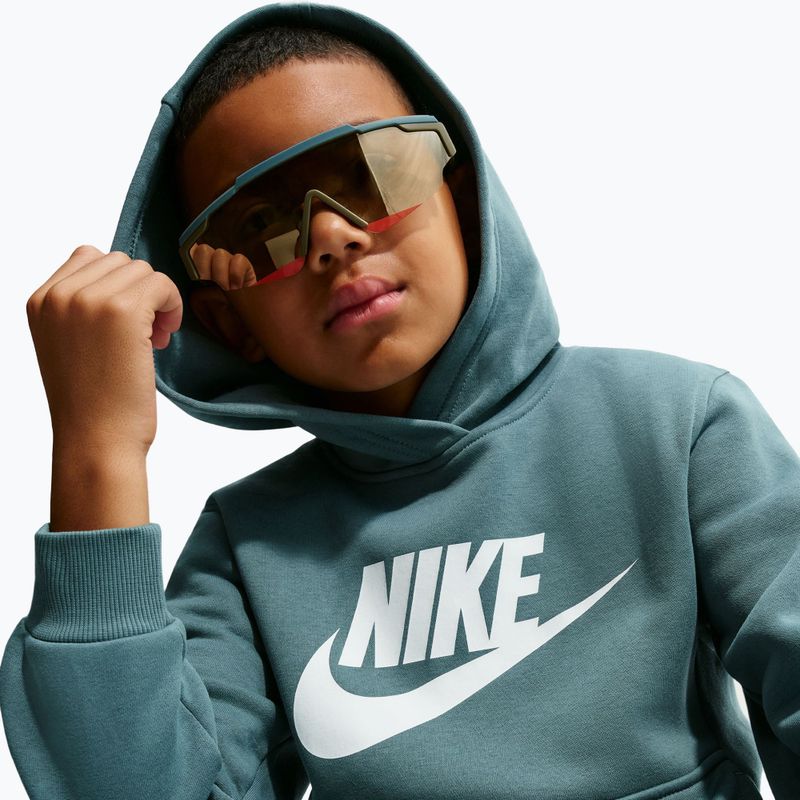 Bluza dziecięca Nike Club Fleece Hoodie mineral slate/white 5