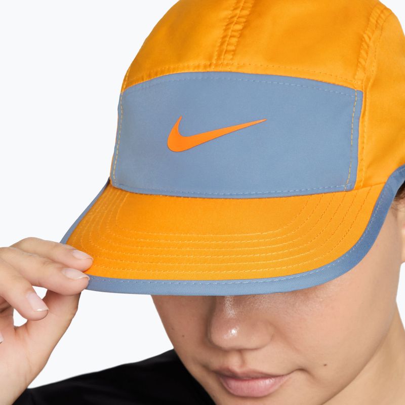 Czapka z daszkiem Nike Dri-Fit Fly sundial/work blue/bright ceramic 4