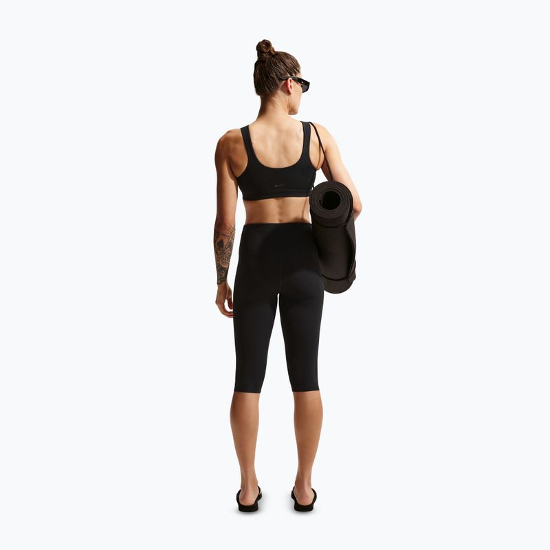 Biustonosz treningowy Nike Zenvy Light-Support Lightly Lined black/cool grey 4