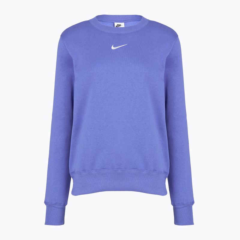 Bluza damska Nike Sportswear Phoenix Fleece Crewneck light medium blue/sail 7