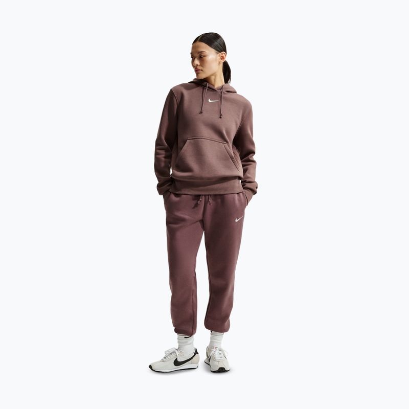 Spodnie damskie Nike Sportswear Phoenix Fleece Mid-Rise tattoo/sail 2