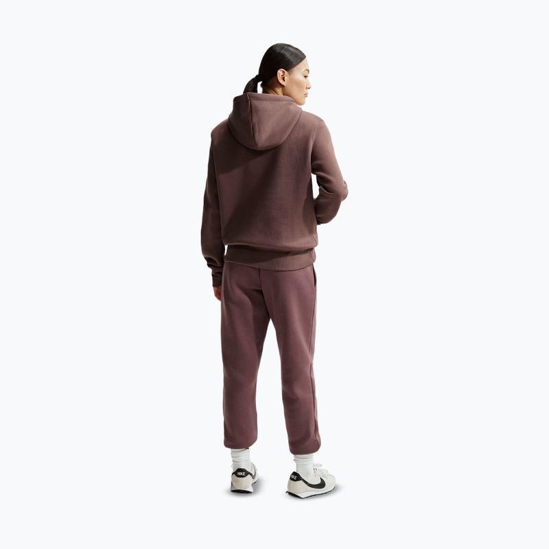 Spodnie damskie Nike Sportswear Phoenix Fleece Mid-Rise tattoo/sail 3
