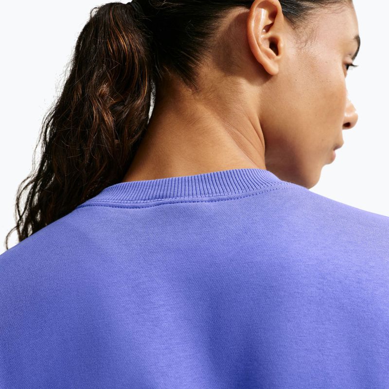 Bluza damska Nike Sportswear Phoenix Fleece Crewneck light medium blue/sail 6