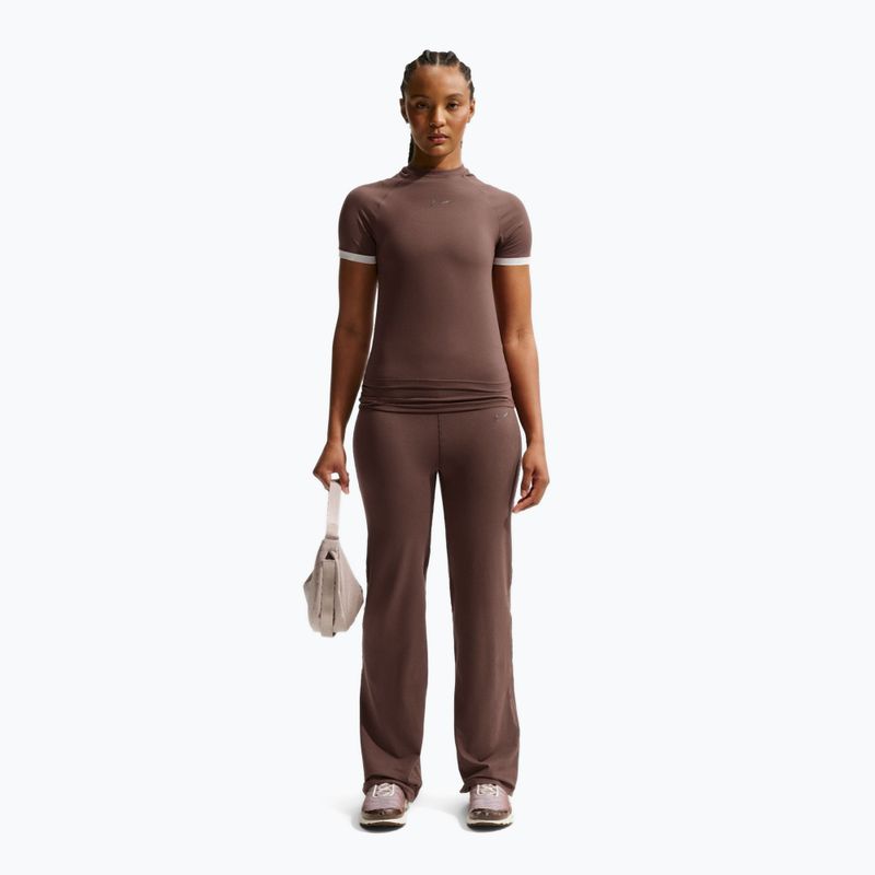 Spodnie damskie Nike Flared light chocolate 2