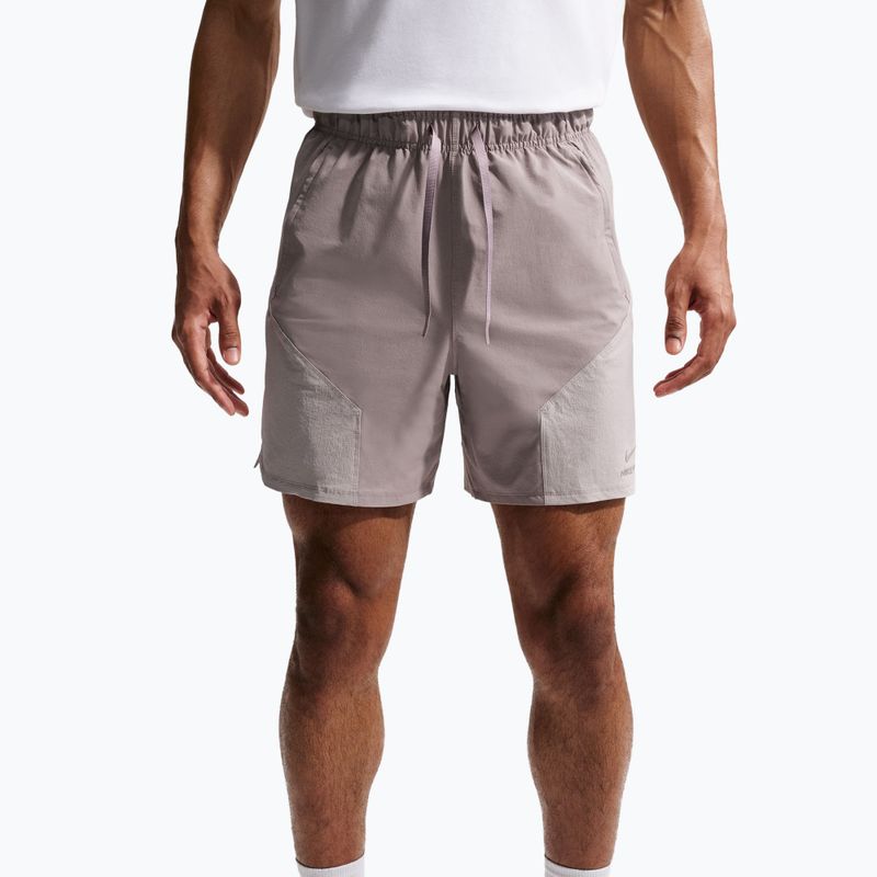 Spodenki męskie Nike Pro Training Dri-Fit 6" light violet ore/amethyst ash/light violet ore 4