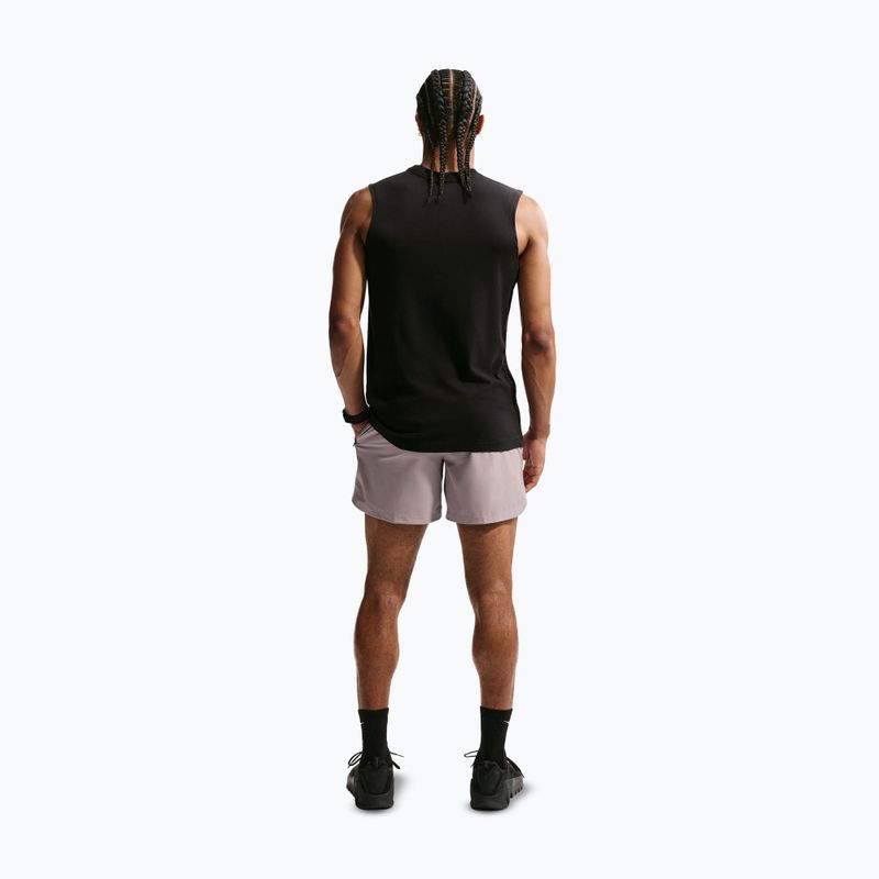 Spodenki męskie Nike Pro Training Dri-Fit 6" light violet ore/black 3