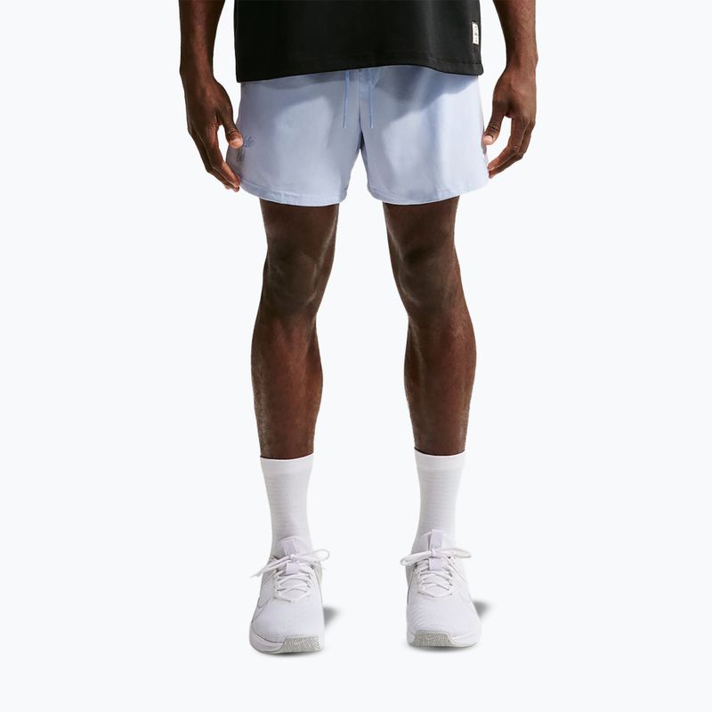 Spodenki treningowe męskie Nike N.A.C. Dri-Fit 5" hydrogen blue/black/light armory blue
