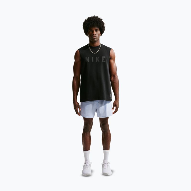 Spodenki treningowe męskie Nike N.A.C. Dri-Fit 5" hydrogen blue/black/light armory blue 2
