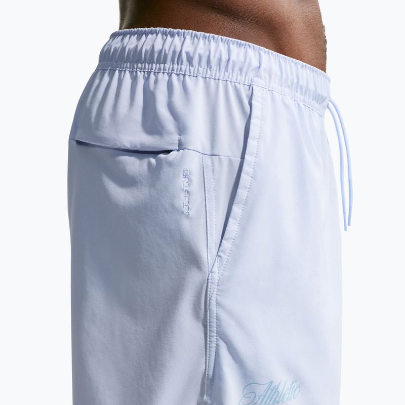Spodenki treningowe męskie Nike N.A.C. Dri-Fit 5" hydrogen blue/black/light armory blue 5