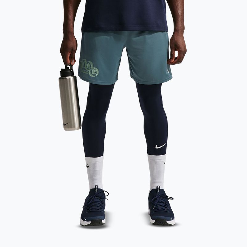 Spodenki treningowe męskie Nike Flex Dri-Fit 7" mineral slate/steam