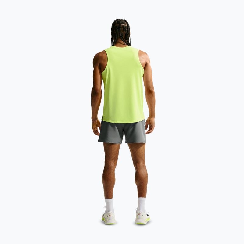 Spodenki do biegania męskie Nike Miler Dri-Fit 2in1 5" smoke grey/smoke grey 3