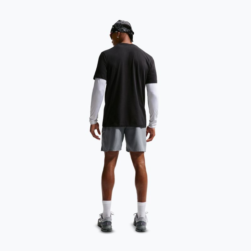 Spodenki męskie Nike Miler Dri-Fit 7" smoke grey/smoke grey 3