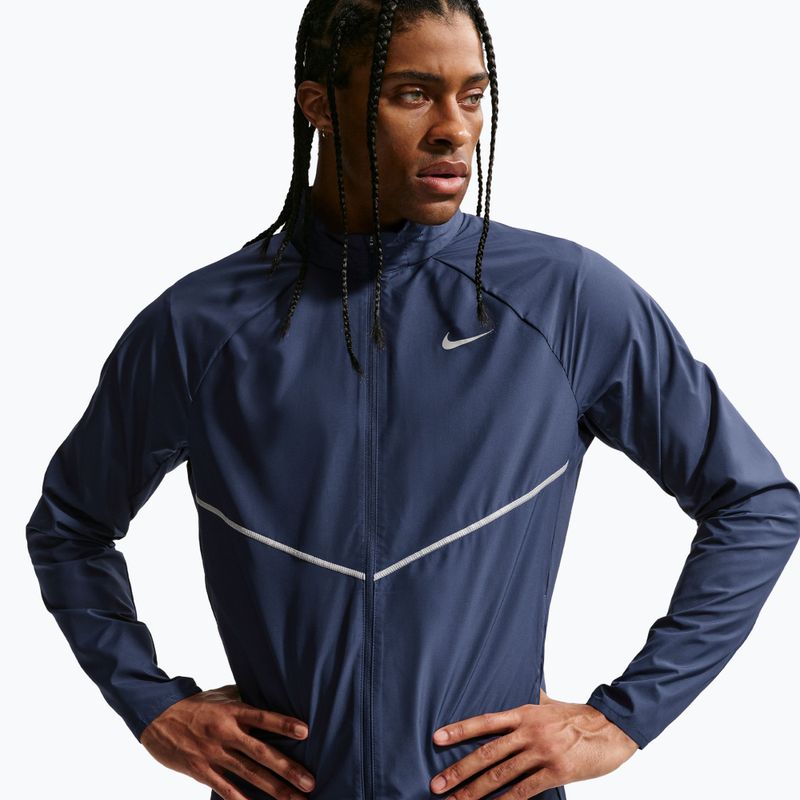 Kurtka do biegania męska Nike Miler Repel UV midnight navy 4