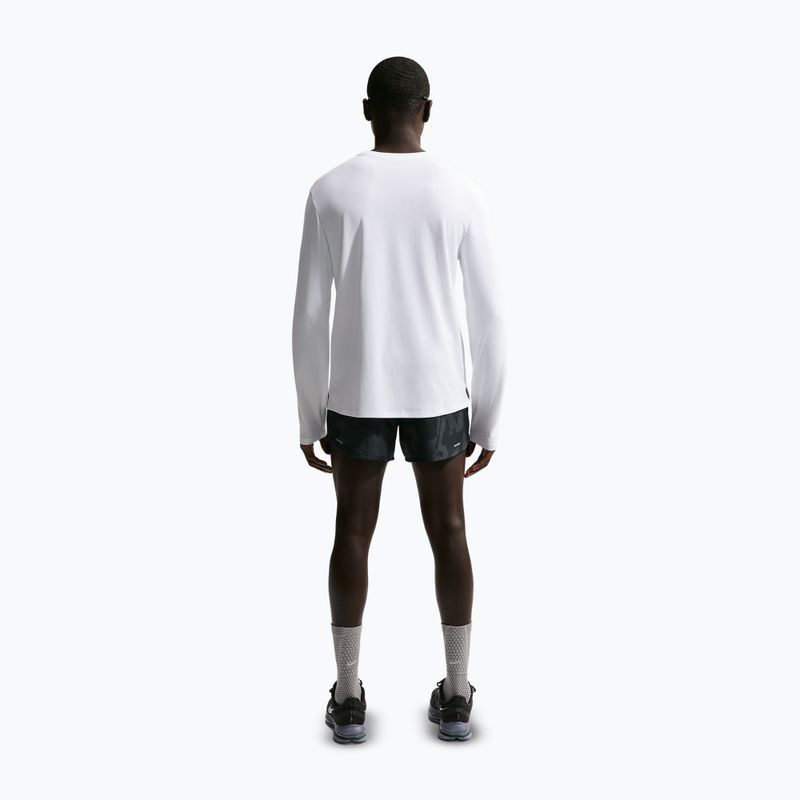 Longsleeve do biegania męski Nike Miler Dri-Fit UV white 3
