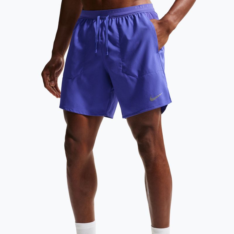 Spodenki do biegania męskie Nike Stride Dri-Fit Brief-Lined 7" lapis 5