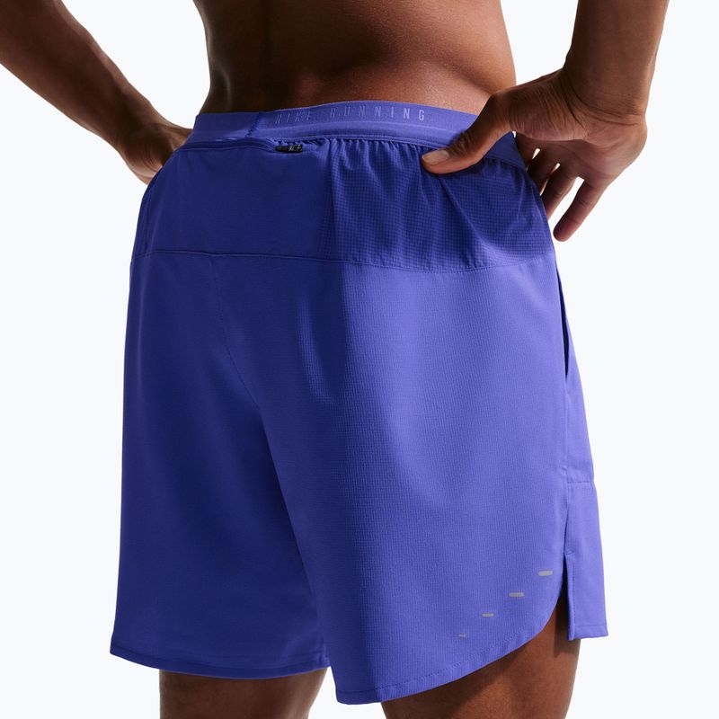 Spodenki do biegania męskie Nike Stride Dri-Fit Brief-Lined 7" lapis 6