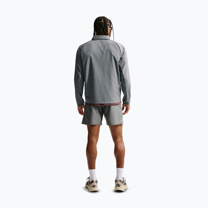 Kurtka do biegania męska Nike Miler Repel UV smoke grey/smoke grey 3