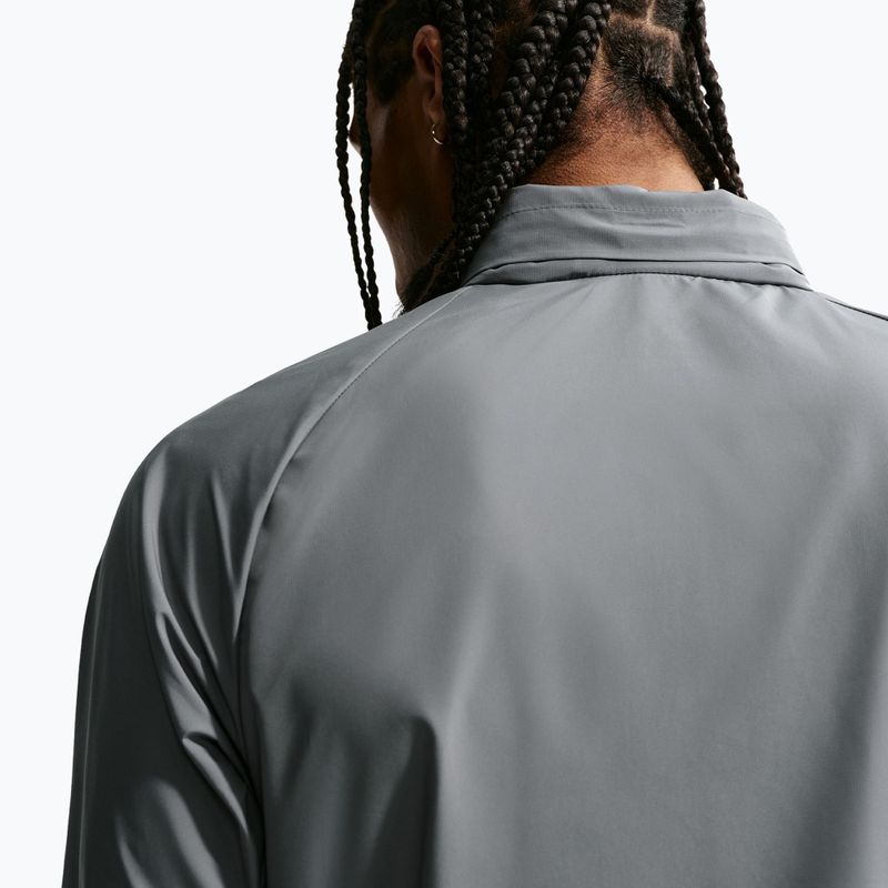 Kurtka do biegania męska Nike Miler Repel UV smoke grey/smoke grey 7