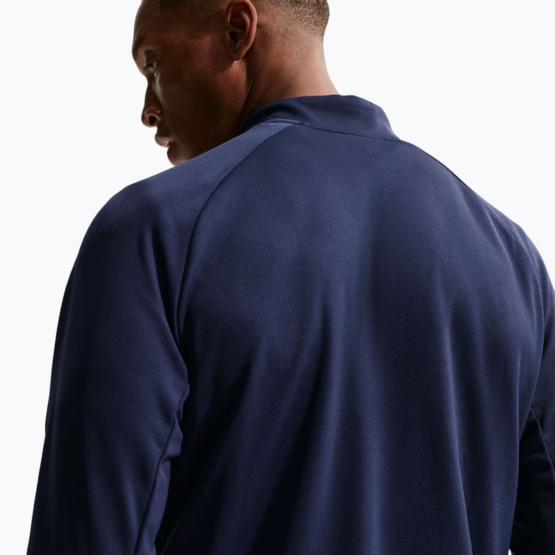 Bluza do biegania męska Nike Miler Dri-Fit UV 1/2 Zip midnight navy 5