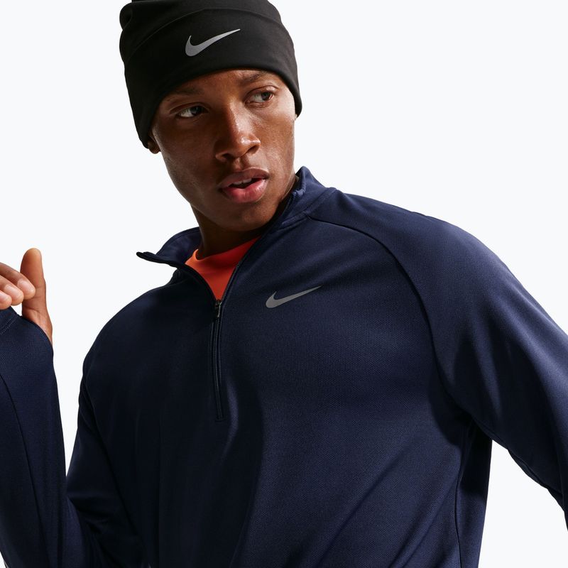 Bluza do biegania męska Nike Miler Dri-Fit UV 1/2 Zip midnight navy 6