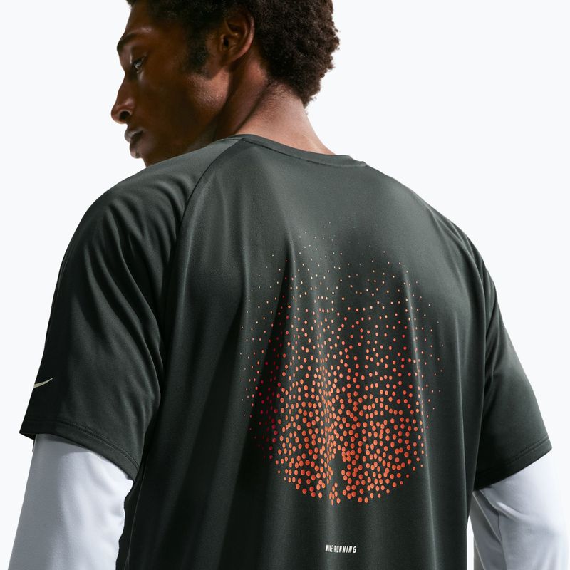 Koszulka do biegania męska Nike Stride Dri-Fit ADV black spruce 5