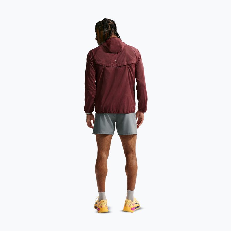Spodenki męskie Nike Miler Dri-Fit Brief Lined 5" smoke grey/smoke grey 3