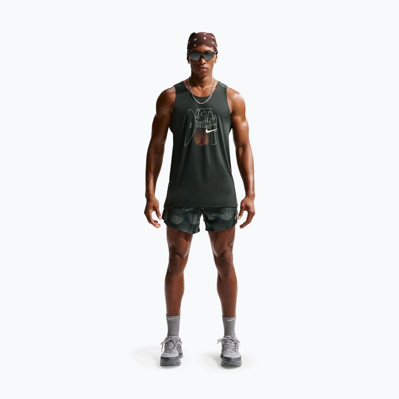 Koszulka do biegania męska Nike Stride Dri-Fit ADV black spruce 2