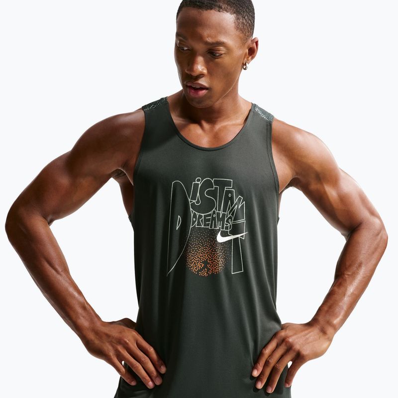Koszulka do biegania męska Nike Stride Dri-Fit ADV black spruce 4