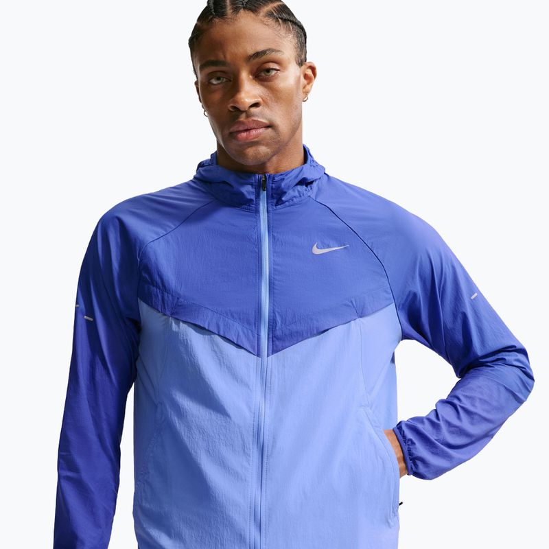 Kurtka do biegania męska Nike Stride Repel UV lapis/royal pulse 3