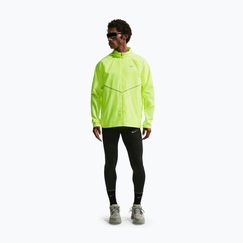 Kurtka do biegania męska Nike Miler Repel UV volt ice/volt ice 2