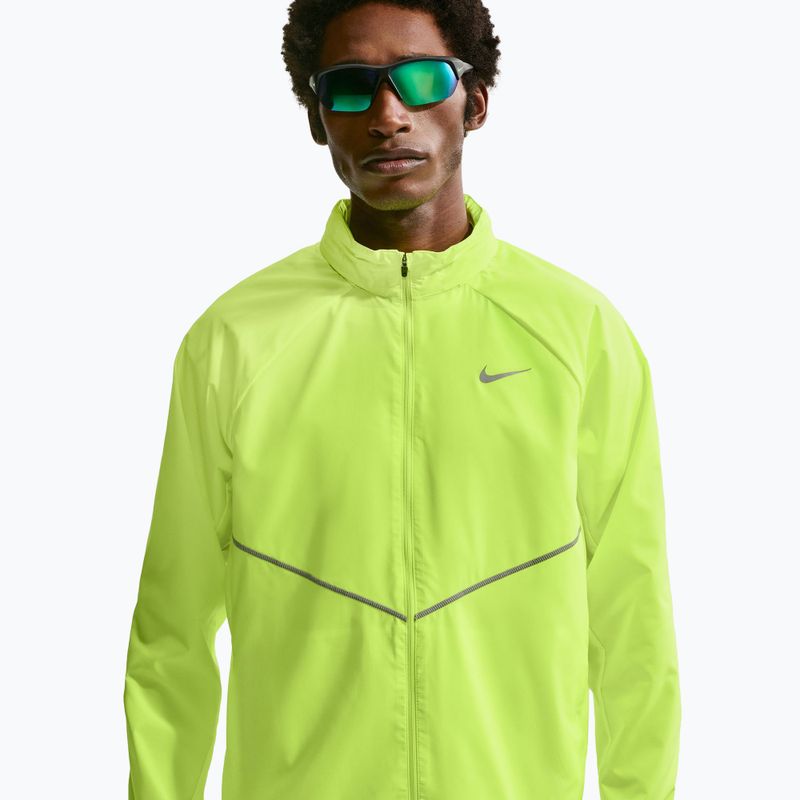 Kurtka do biegania męska Nike Miler Repel UV volt ice/volt ice 4